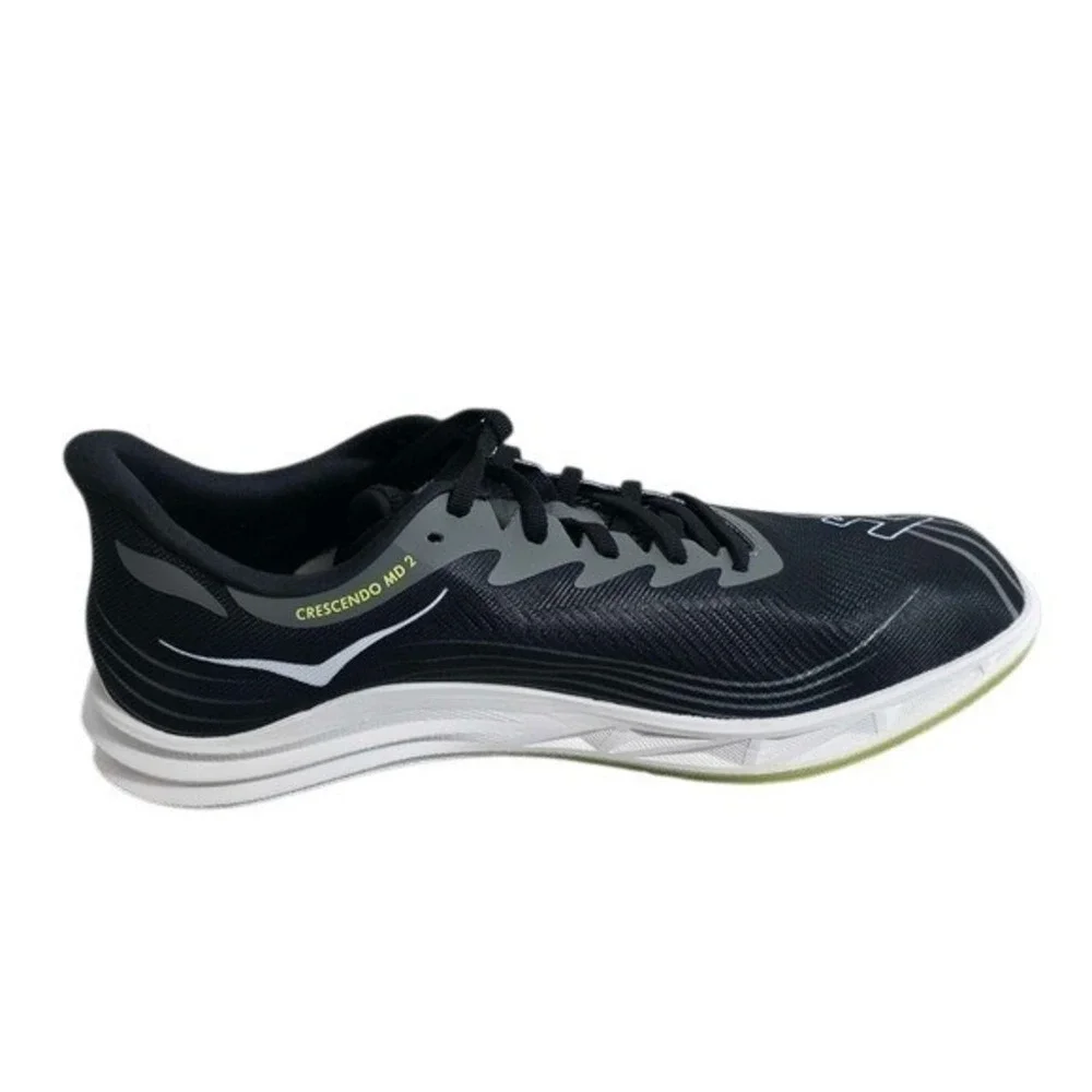 HOKA Crescendo 2 MD Track Shoes with Spikes Size Men's 10 Women's 11.5 Black NEW